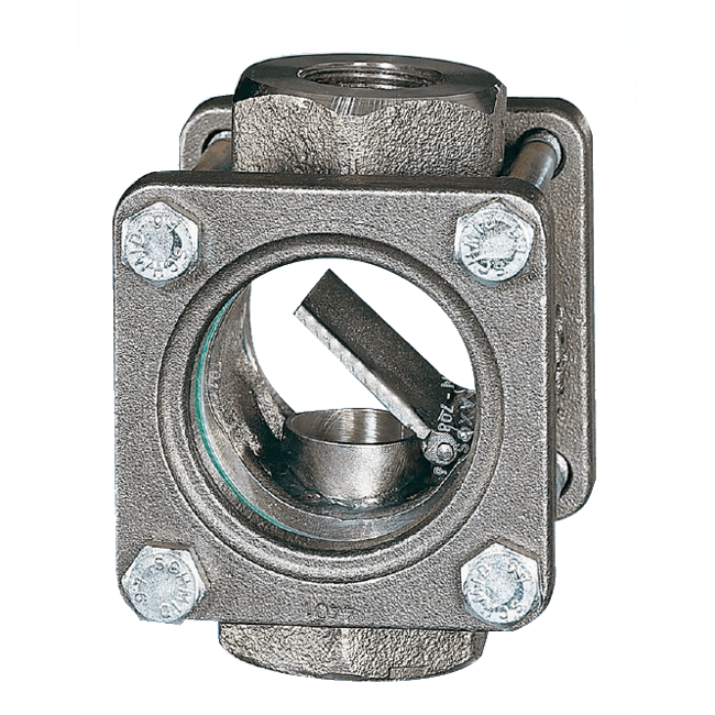 Kobold Flow Indicator, Sight Glass with Flap, DAK-11